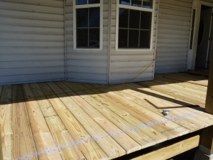 New Porch Floor